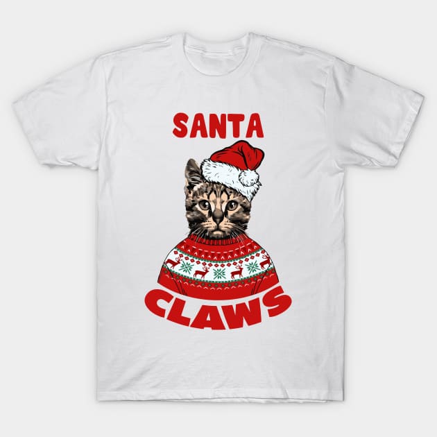 santa claws T-Shirt by romanisa